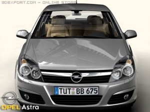 opel astra Modelo 3D