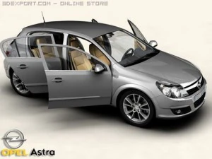 opel astra 3D Model