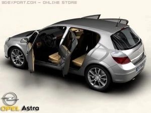 opel astra 3D Model