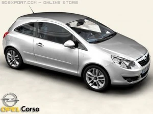 opel corsa Modelo 3D