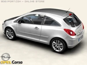 opel corsa 3D Model