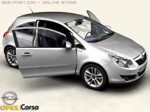 opel corsa 3D Model