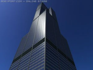 sears tower 3D Model