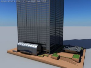 sears tower 3Dモデル