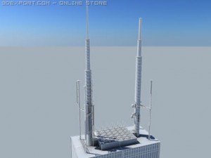 sears tower 3Dモデル