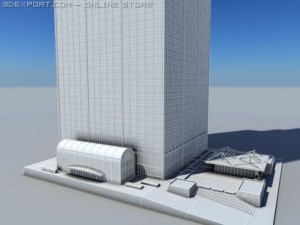 sears tower 3Dモデル