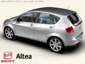 seat altea 3D Model