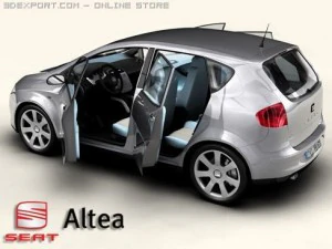 seat altea 3D Model
