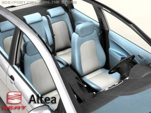 seat altea 3D Model