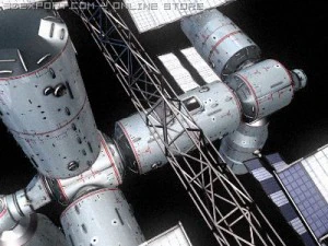 spacestation 3D Model