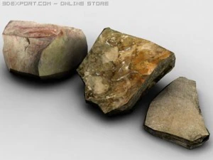 stones collection 3D Model