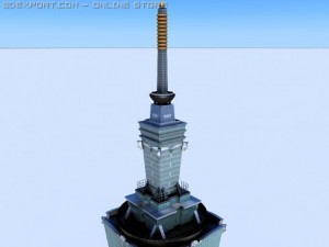 taipei 101 Modello 3D