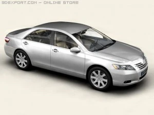 Toyota Camry 2007 Model 3D