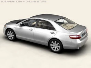 toyota camry 2007 3D Model