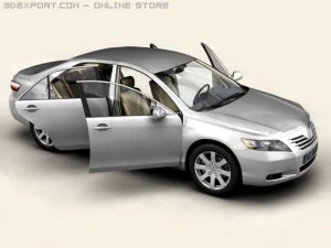 toyota camry 2007 3D Model
