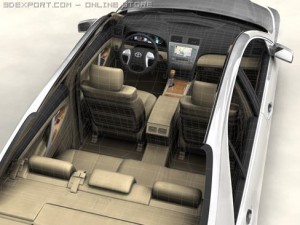 toyota camry 2007 3D Модель