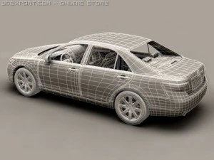 toyota camry 2007 3D Model