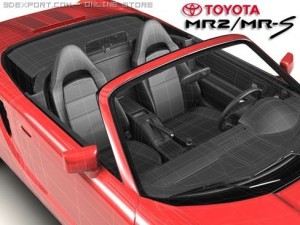 toyota mr2mrs Modello 3D