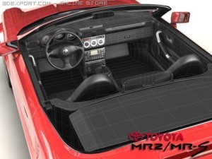 toyota mr2mrs Modello 3D