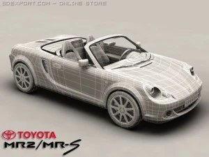 toyota mr2mrs 3D Model