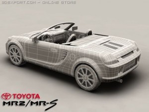 toyota mr2mrs Modello 3D