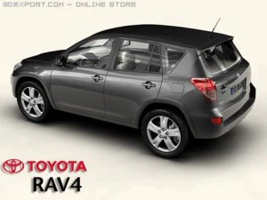 toyota rav4 3D Model