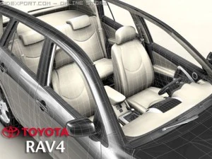 toyota rav4 3D Model