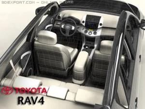 toyota rav4 3D Model