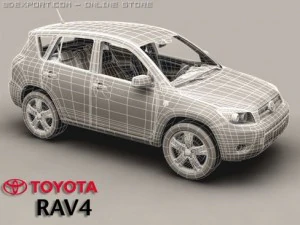 toyota rav4 3D Model