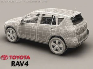 toyota rav4 3D Model
