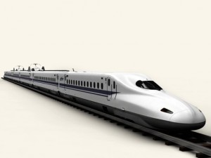 shinkansen n700 3D Модель
