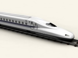 shinkansen n700 3D Модель