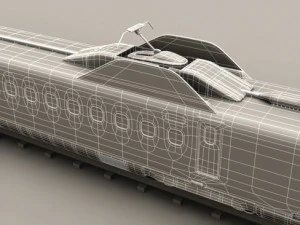 shinkansen n700 3D Model
