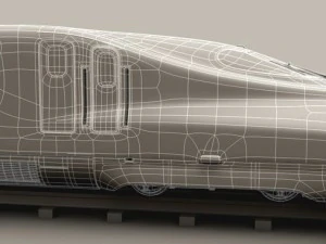 shinkansen n700 3D Model
