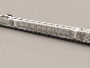 shinkansen n700 3D Модель