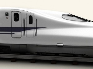 shinkansen n700 3D Модель