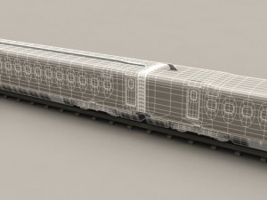 shinkansen n700 3D Модель