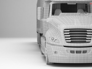 generic us truck 3D Модель