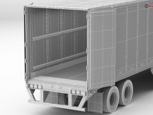 generic us truck 3D Модель