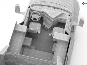 generic us truck 3D Модель