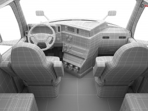 generic us truck 3D Модель