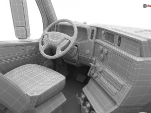 generic us truck 3D Модель