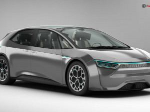Generic Future EV 3D Model