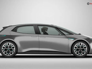 EV futuro generico Modello 3D