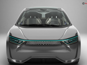Generic Future EV 3D Model