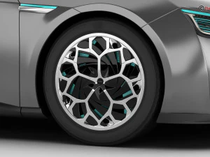 EV futuro generico Modello 3D