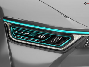 Generic Future EV 3D Model