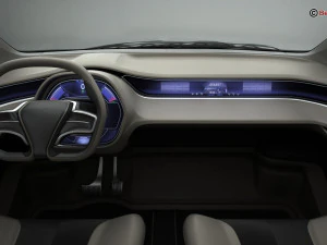 EV futuro generico Modello 3D