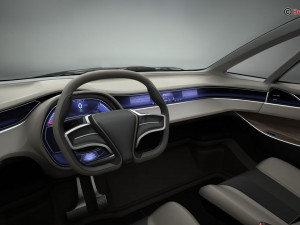 Generic Future EV 3D Model