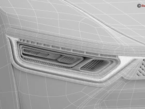 EV futuro generico Modello 3D